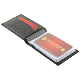 Визитница чёрная SCHUBERT v010-452/01