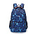 Рюкзак TORBER CLASS X, темно-синий с орнаментом T2743-NAV-BLU